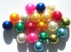 20 12mm Round Glass Pearl Bead Mix Pack